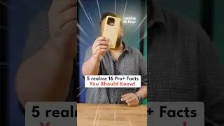 5 фактов о Realme 16 Pro+, которые вам следует знать! #шорты