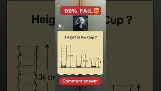 IQ Test Puzzle That Will Confuse Your Brain! 🧠 #iqtest #maths #mathpuzzle #iqtest #fypシ #foryou