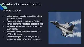 Evolving Pakistan-Sri Lanka relations: A Game Changer in South Asia Lecture 2 Part 1