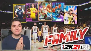 The NBA Family Squad Builder! NBA 2K21 MyTeam