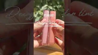 Romand Dewyful Water Tint in Custard Mauve and Canyon ⋆˚𝜗𝜚˚⋆ #kbeauty #romand #douyin #makeup