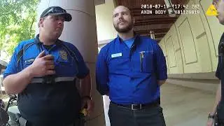 KKK Mural Protest at Blanton Museum of Art, Police Body Camera Video No.  2