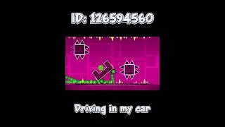 Driving in my car #geometrydash #shorts