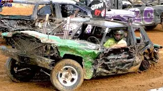 Heat 5 Full Size Light Build Iron City Nationals Demolition Derby July 12th, 2025