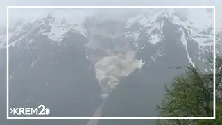 Glacier collapses and buries Swiss town
