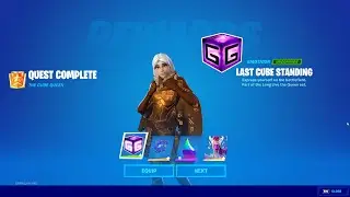 Eliminate a Player with a Sideways Minigun (1) - Fortnite Cube Queen Quests
