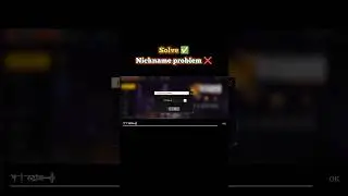 How to Solve Nickname Space (Gap) Problem✅ too short to Long