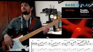Freddie Hubbard - Red Clay | Bass Play (Bass Cover)