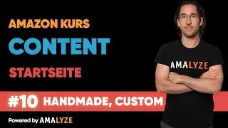 10: Handmade & Custom Produkte! I A bis Z I Amazon FBA