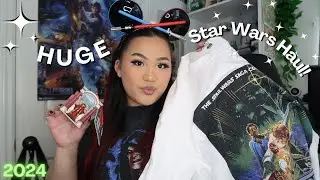 HUGE star wars merch haul! (+ other disney goodies)