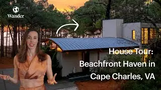 Luxe beachfront vacation home rental on Virginia's Chesapeake Bay | House Tour | Wander Cape Charles