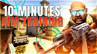 CRAZY RESULTS From Doing Just 10 Minutes of Aim Training in CSGO!