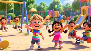Yes, Yes, Playground Fun! 🎠🎈 | Fun Playtime Song for Kids | Nursery Rhymes & Songs for Children