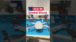 DJI Mini 4K | Gimbal Stuck Fixed 🔧📷 | Smooth Again!