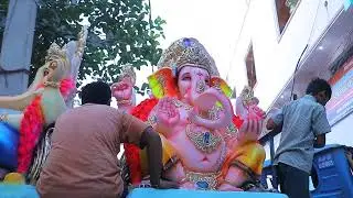 Hyderabad ganesh Transporting 2022 | Ganesh Aagaman | Dhoolpet Ganesh Idols Transportation 2022