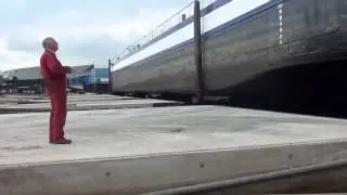 Nieuwe helling scheepswerf Hoebee