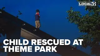 Missing child found walking on monorail tracks at amusement park: authorities