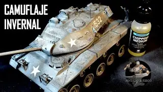 TUTORIAL👨‍🎨👉🏻// COMO hacer un ❄️CAMUFLAJE INVERNAL❄️ en 3️⃣ SENCILLOS PASOS 👍🏻