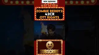 Zombie Reddy 2 OTT Rights Sold for ₹42 Cr Before Shoot 🔥 #tejasajja #mirai #viralshorts #shorts