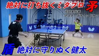 【攻撃VS守備】三田村さんとほこたて対決したら...足にジェットついてた