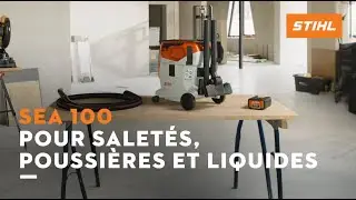 Aspirateur &agrave; batterie SEA 100 : Efficacit&eacute; maximale et utilisation polyvalent | STIHL