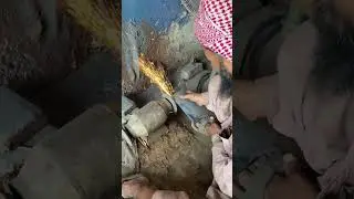 Master Blacksmith Crafts a Stunning Meat Cleaver Knife | Step-by-Step Forging Process