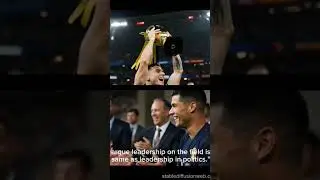 Ronaldo has decided to go for upcoming election's #ronaldo #sports #football #portugal