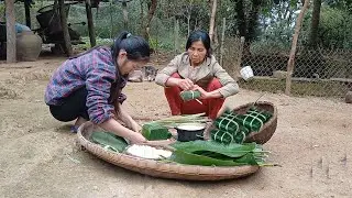 Lunar New Year 2024:making jam with my mother, making Chung cake, shopping-a reunion meal