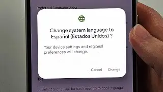How To Change Language in Google Pixel 9