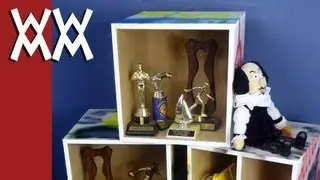 Make simple storage cubes