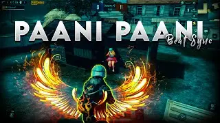 Badshah - Paani Paani Beat Sync - Paani Paani Pubg Beat Sync | Pubg Mobile 3D Montage