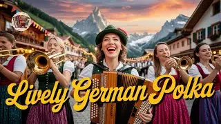 Lively German Polka &ndash; Bavarian Brass & Accordion Favorites for Dancing 🎺🪗💃