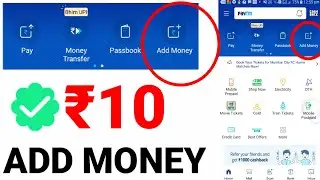 Paytm new add money promo code today and get ₹10 Free Paytm Cashback