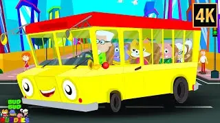 Ride Along! The Wheels on the Bus + More Preschool Nursery Rhymes