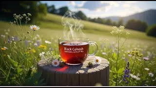 🌿 Black Cohosh Tea | Natural Hormonal Support & Reproductive Health Boost ✨