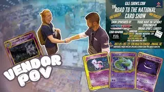 Vintage never goes out of style! | Omaha / Gas Card Show! | Pokemon Vendor POV