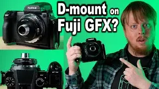 Adapting a Tiny D-mount Cine Lens to a Medium Format Digital Camera!