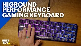 Personalize your gaming with the Higround Performance Gaming Keyboard