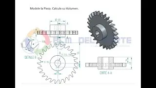 tutorial de pieza de engrane de dientes en solid edge. ESIME Azc. Manufactura 1| pz 1