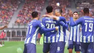 FIFA 22 OS Sliders - Version 11 - FC Porto (user) vs AC Milan (Legendary, CPU) - Slow, Acc 50/49