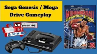 Muhammad Ali - Heavyweight Boxing Gameplay Sega Genesis / Mega Drive