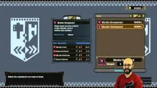 Monster Hunter 3U - Difference between Blademaster and Gunner armor (Tutorial)