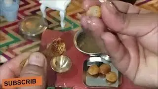 World's tiniest golgappe #food #classicminiature #classictinyfood 