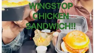 Wingstop Chicken Sandwich Review #3-What did we think??? #video #vlog #review #food