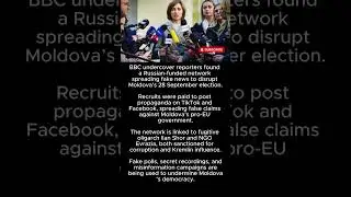 Russian-Funded Fake News Network Targets Moldova Election #Russia #FakeNews #Disinformation #moldova