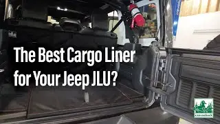 Canvasback Jeep Wrangler JL 4-Door Cargo Liner Unboxing & Install