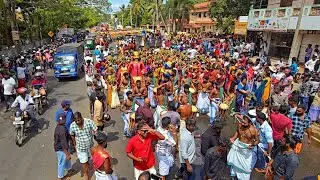 🔴💉 சற்று முன்  கடல் அலை போல் திரண்ட மக்கள் காவடி கரகங்கள் என்று மக்கள் ஆரவாரம்