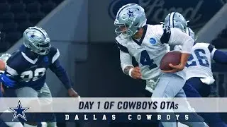 Views From The First Day of Dallas Cowboys OTAs | Dallas Cowboys 2019