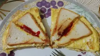 Egg with bread 🥪 sandwich.omlate with bread.perfect egg sandwich 