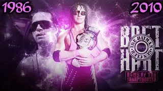 All Of Bret Hart WWE PPV Match Card Compilation (1986 - 2010)